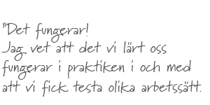 Det fungerar!