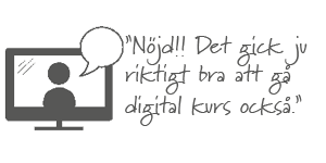 Nöjd digital kund