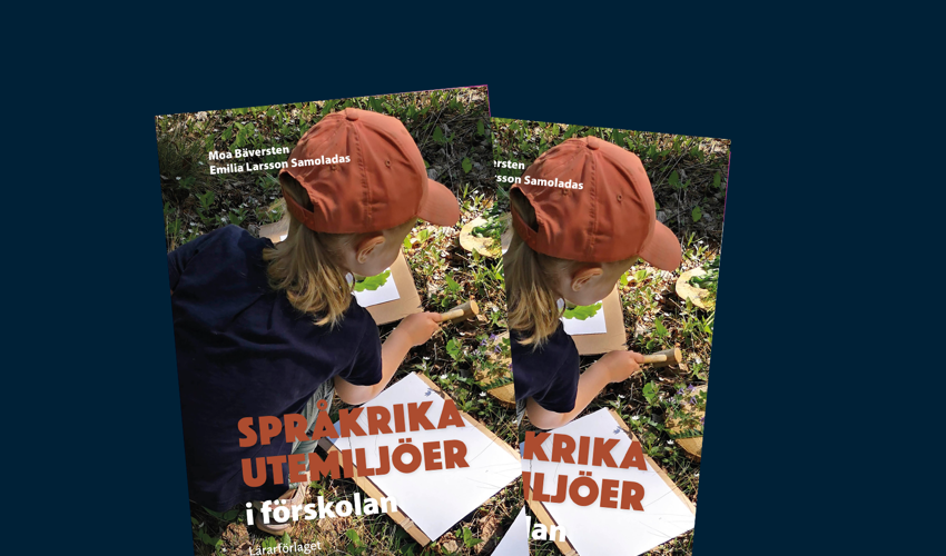 Bokomslag Språkrika utemiljöer